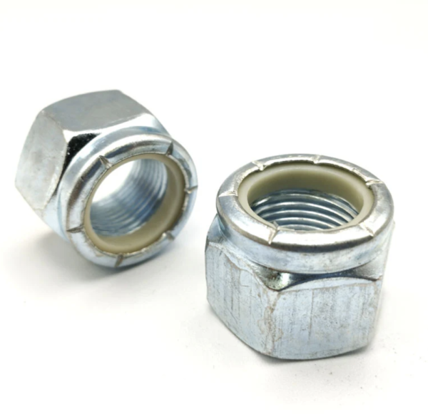 TUERCAS SEGURIDAD NYLON PULGADAS